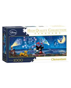 Clementoni Panorama Puzzle Mickey & Minnie, 1000st.
