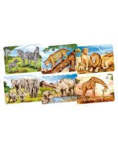 Wooden Mini Puzzle-Wild Animals