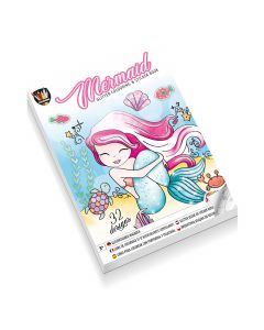 Glitter Coloring and Sticker Book - Mermaid