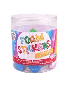 Foam stickers, 100pcs - Letters