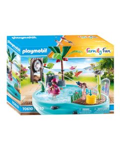 Playmobil Family Fun 70610 Piscine avec jet d'eau