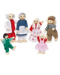 Poupées articulées Famille