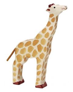 Figurine Holztiger Girafe tête haute