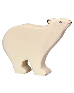 Figurine Holztiger Ours polaire