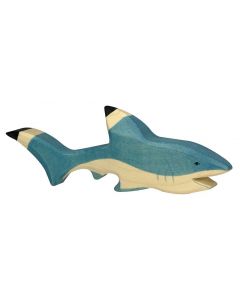 Figurine Holztiger Requin