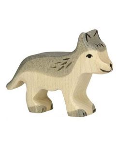 Figurine Holztiger Loup petit