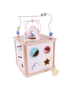 Classic World Wooden Activity Cube