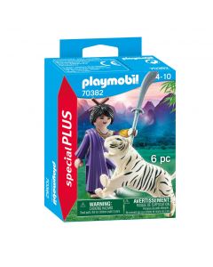 Playmobil Special Plus 70382 Combattante ninja et tigre