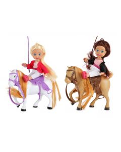 Lauren - Lilly Teen Dolls with Horses, 12cm 06520A
