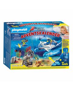 Playmobil City Action 70776 Calendrier de l'avent Les policiers