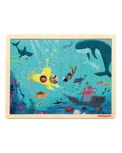 Topbright - Wooden Jigsaw Puzzle - Underwater World, 100pcs. 120393