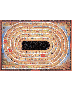 Puzzle 4000 pièces triangular historia comica opus1 Heye 29341