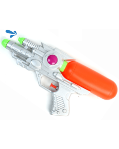 Pistolet a eau spatial gris 26cm 28261