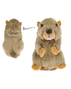 Marmotte tirelire electronique 20 cm yx1434/q