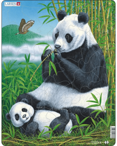 Puzzle 33 pièces panda larsen d5-zz