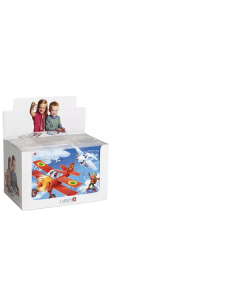 Lot 40 puzzles midi 28.5x18cm + presentoir larsen 6052 midi