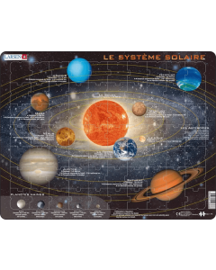 Puzzle 70 pièces systeme solaire larsen ss1-fr