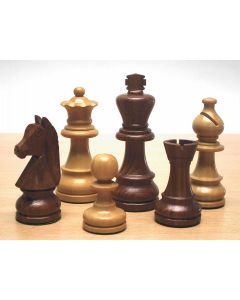 Pièces d'échecs en bois de plamier Quentin