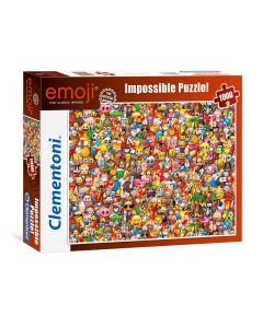 Clementoni Impossible Puzzle Emoji, 1000st.