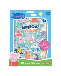 Bambolino Toys - Peppa Pig Stickers pour fenêtre