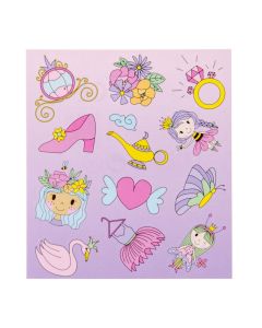 Sticker sheet Princess 8554