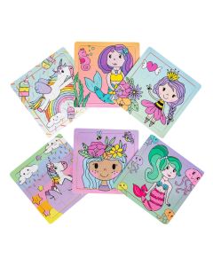 Wooden Puzzle (Princess, Unicorn or Mermaid) 8100