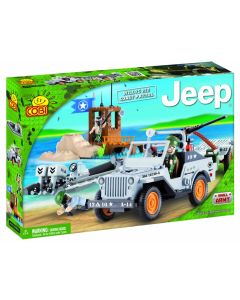 Jeu de construction Small Army Jeep et bateau