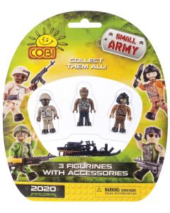 Figurines avec accessoires Small Army 3 Modèles aléatoire