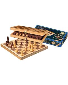 Jeu d'échec pliable en bois Lorenzo