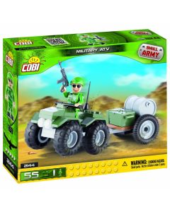 Jeu de construction du quad de transport Small Army