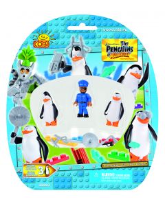 Figurine du Pingouins de Madagascar en mission