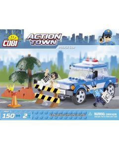 Jeu de construction Action Town de la voiture de police