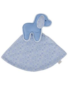 Doudou chien bleu Max