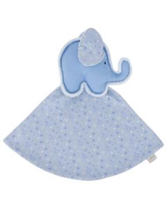 Doudou éléphant bleu Camille