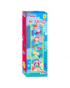 Grafix - Tower Puzzle Mermaid, 47x12cm 400021