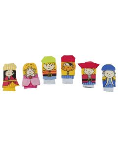 Assortiment de marionnettes à doigt pirates Jack