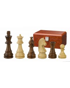 Pièces de jeux d'échecs Titus en bois Roi 65mm