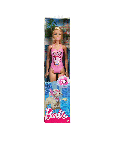 Poupée Barbie mayo de bain rose