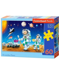 Puzzle Castorland l'exploration d'une planète 60 pièces