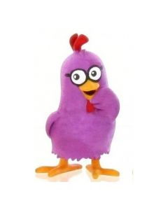 Figurine Lottie Dottie la poule violette