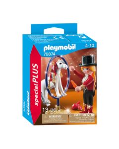 Playmobil Special Plus 70874 Artiste avec poney