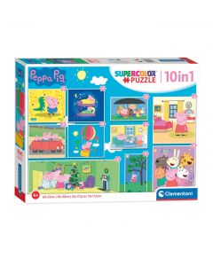 Clementoni Puzzles Peppa Pig, 10in1 20271