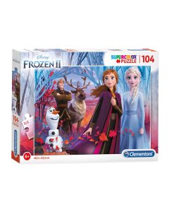 Clementoni Puzzle Disney Frozen 2, 104st.