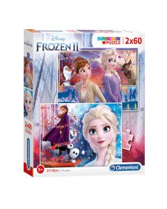 Clementoni Puzzle Disney Frozen 2, 2x60 pcs.
