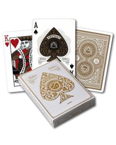 Cartes de poker Artisan White Premium, Bicycle.