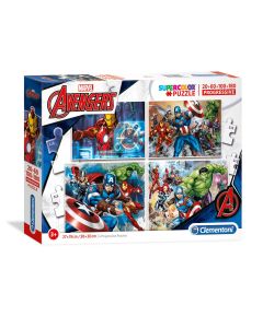 Clementoni Puzzle The Avengers 4 en 1