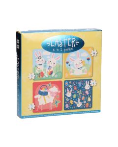 Children's puzzle Easter, 4in1 PU27