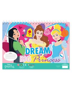 Livre de coloriage avec stickers Disney Princesse 000563016