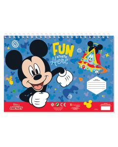 Livre de coloriage avec stickers Mickey Mouse 000563012