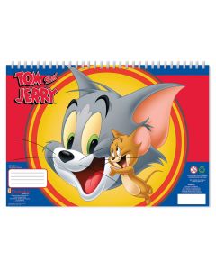 Livre de coloriage avec stickers Tom & Jerry 000510140